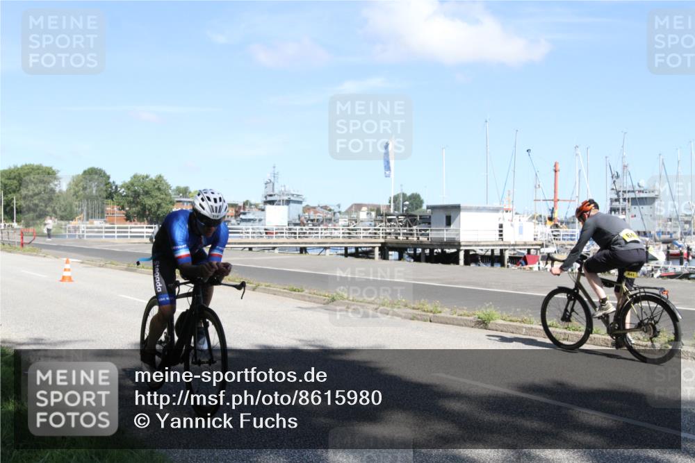 17.08.2025 - KN Förde Triathlon 2025 Yannick Fuchs http://msf.ph/oto/8615980 17.08.2025 11:31:24 Radfahren 267, 316, 641 meine-sportfotos.de