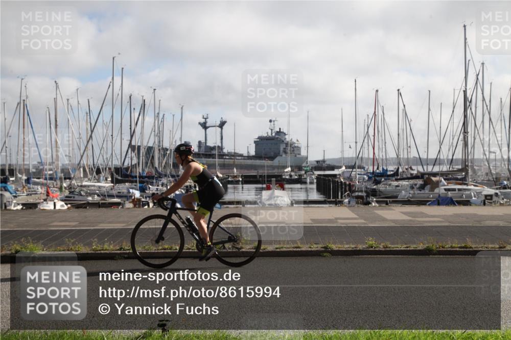 17.08.2025 - KN Förde Triathlon 2025 Yannick Fuchs http://msf.ph/oto/8615994 17.08.2025 09:29:39 Radfahren 108, 179, 196, 205, 211 meine-sportfotos.de