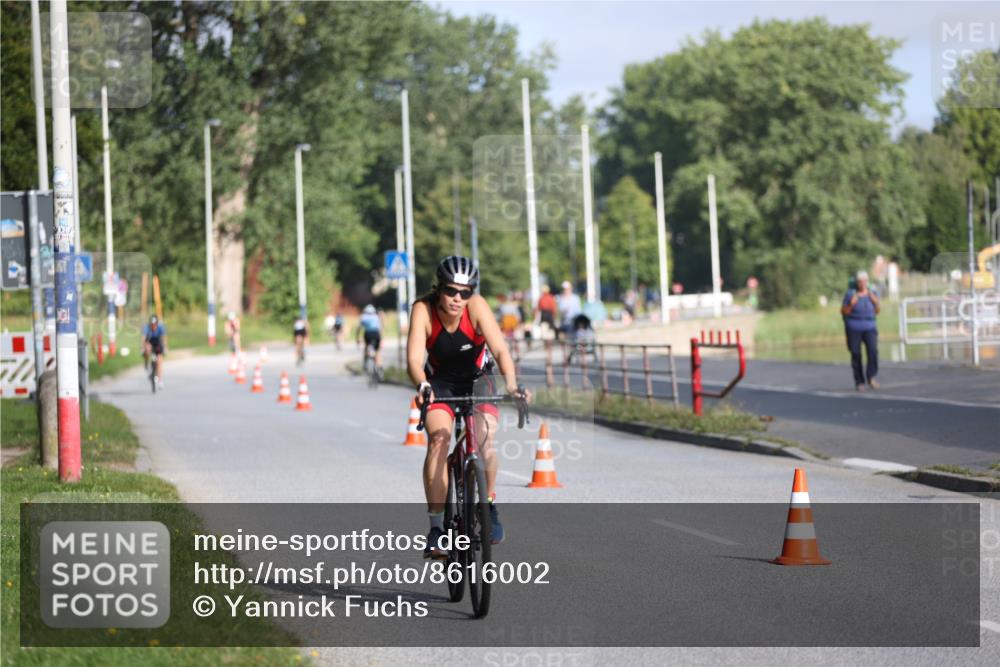 17.08.2025 - KN Förde Triathlon 2025 Yannick Fuchs http://msf.ph/oto/8616002 17.08.2025 09:33:35 Radfahren 150, 231, 234, 237, 120 meine-sportfotos.de
