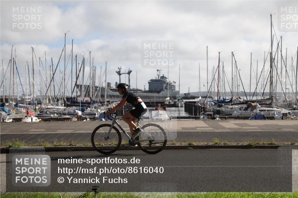 17.08.2025 - KN Förde Triathlon 2025 Yannick Fuchs http://msf.ph/oto/8616040 17.08.2025 09:30:03 Radfahren 114, 183, 186, 240, 241, 244 meine-sportfotos.de