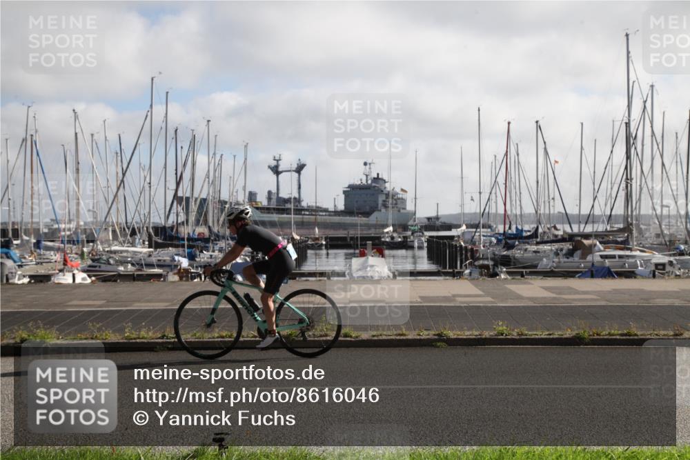 17.08.2025 - KN Förde Triathlon 2025 Yannick Fuchs http://msf.ph/oto/8616046 17.08.2025 09:30:11 Radfahren 183, 184, 210 meine-sportfotos.de