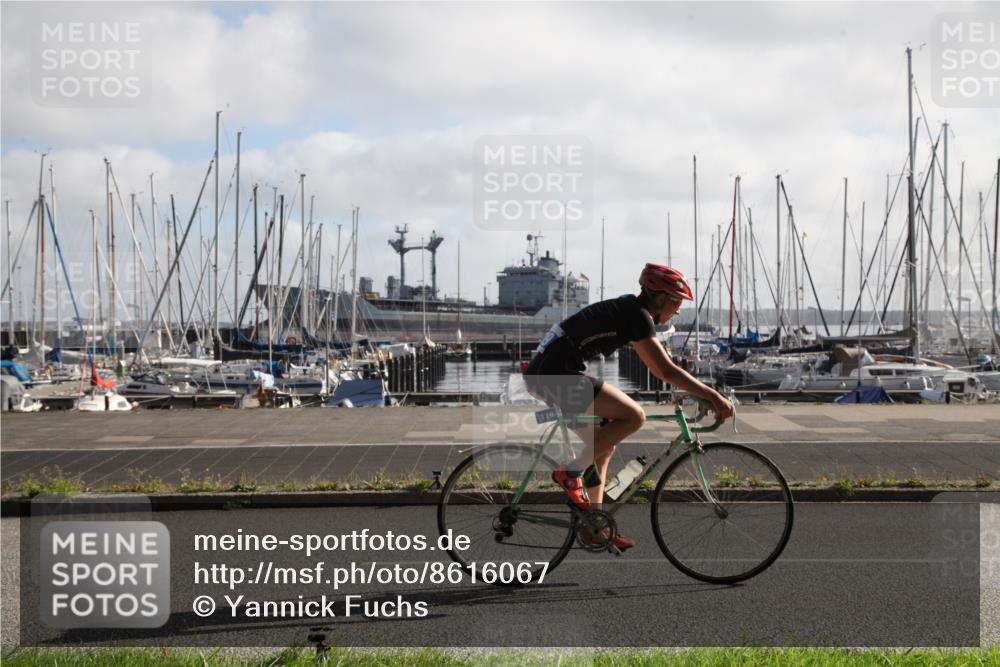 17.08.2025 - KN Förde Triathlon 2025 Yannick Fuchs http://msf.ph/oto/8616067 17.08.2025 09:30:24 Radfahren 119, 163, 195, 201 meine-sportfotos.de