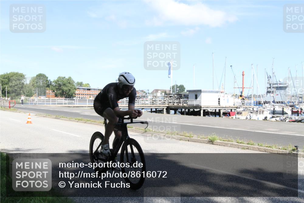 17.08.2025 - KN Förde Triathlon 2025 Yannick Fuchs http://msf.ph/oto/8616072 17.08.2025 11:32:15 Radfahren 272, 611 meine-sportfotos.de