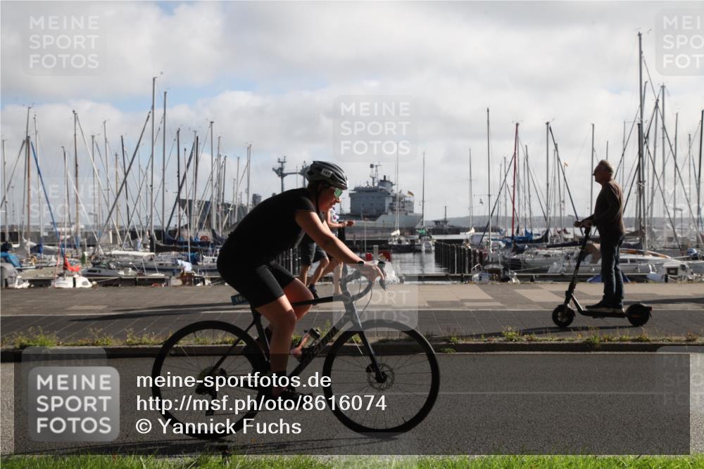 17.08.2025 - KN Förde Triathlon 2025 Yannick Fuchs http://msf.ph/oto/8616074 17.08.2025 09:30:33 Radfahren 119, 167, 202 meine-sportfotos.de