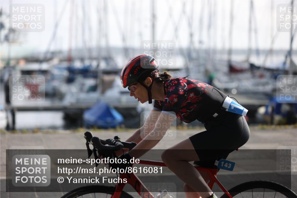 17.08.2025 - KN Förde Triathlon 2025 Yannick Fuchs http://msf.ph/oto/8616081 17.08.2025 09:34:05 Radfahren 143, 147, 162, 168 meine-sportfotos.de