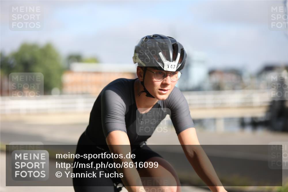 17.08.2025 - KN Förde Triathlon 2025 Yannick Fuchs http://msf.ph/oto/8616099 17.08.2025 09:34:09 Radfahren 139, 147, 162, 168, 225, 143 meine-sportfotos.de
