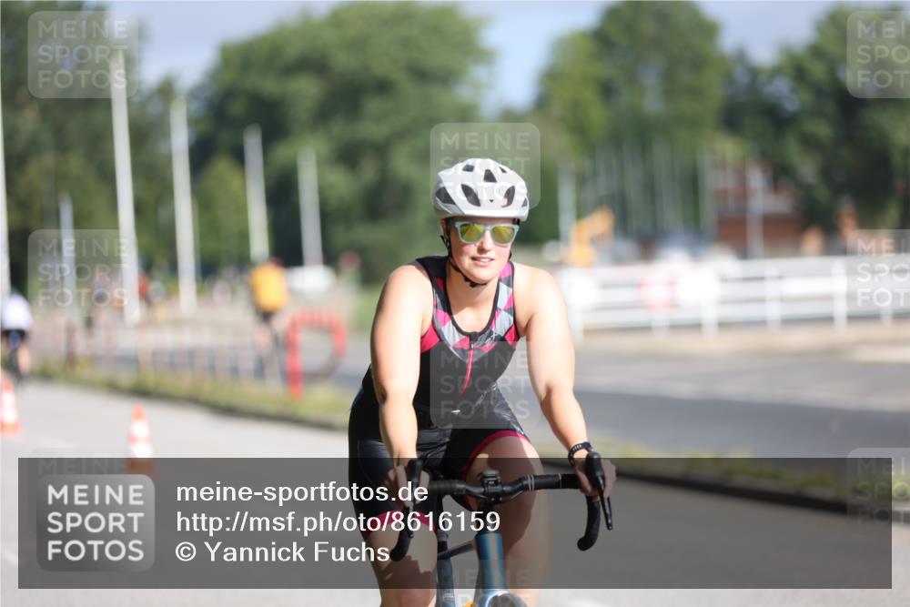 17.08.2025 - KN Förde Triathlon 2025 Yannick Fuchs http://msf.ph/oto/8616159 17.08.2025 09:34:25 Radfahren 130, 138, 213, 243, 246, 253, 225 meine-sportfotos.de