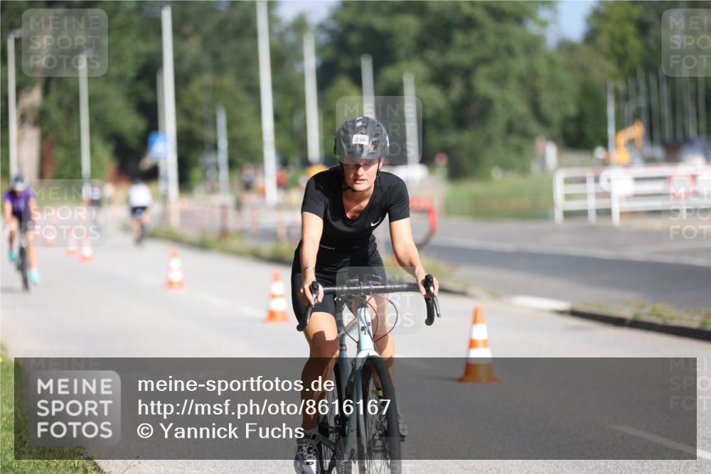 17.08.2025 - KN Förde Triathlon 2025 Yannick Fuchs http://msf.ph/oto/8616167 17.08.2025 09:34:26 Radfahren 130, 138, 213, 243, 246, 253, 213, 225 meine-sportfotos.de