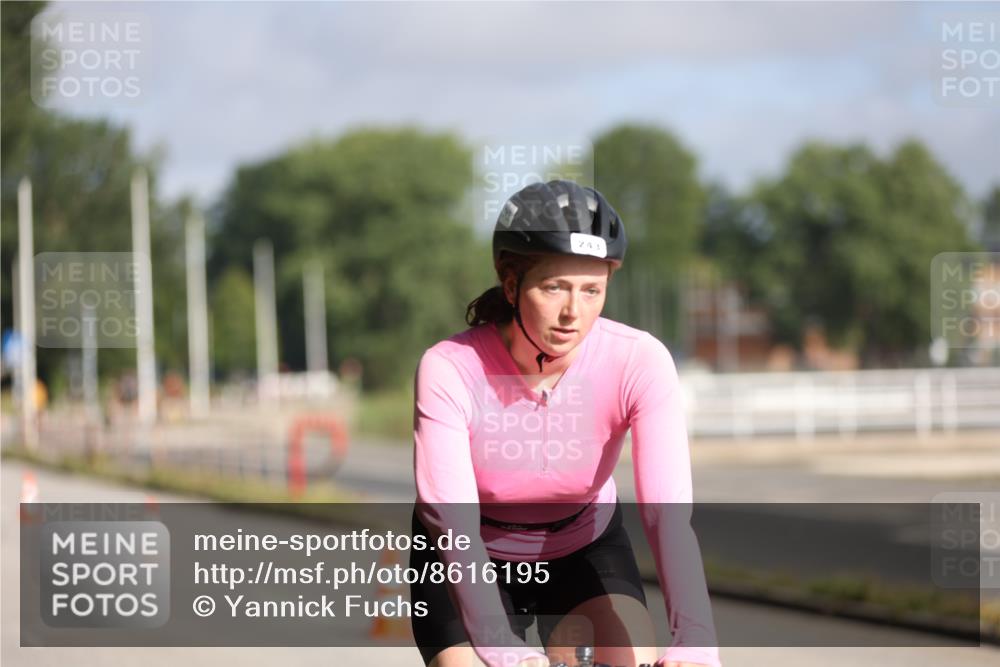 17.08.2025 - KN Förde Triathlon 2025 Yannick Fuchs http://msf.ph/oto/8616195 17.08.2025 09:34:33 Radfahren 105, 152, 243, 252, 253, 130, 138, 246 meine-sportfotos.de