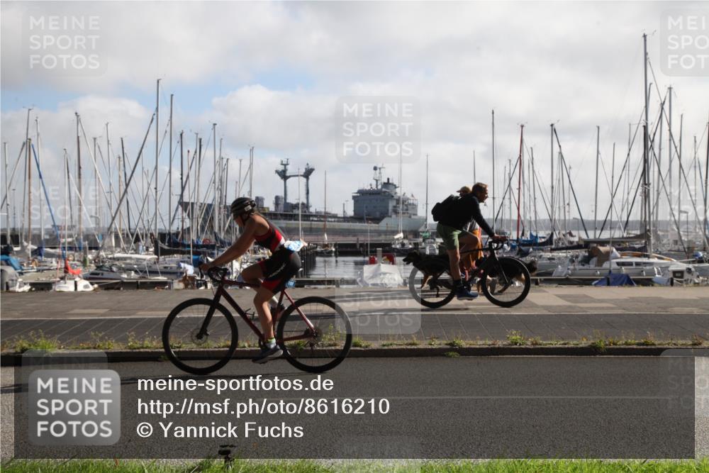 17.08.2025 - KN Förde Triathlon 2025 Yannick Fuchs http://msf.ph/oto/8616210 17.08.2025 09:31:46 Radfahren 171, 205, 237 meine-sportfotos.de