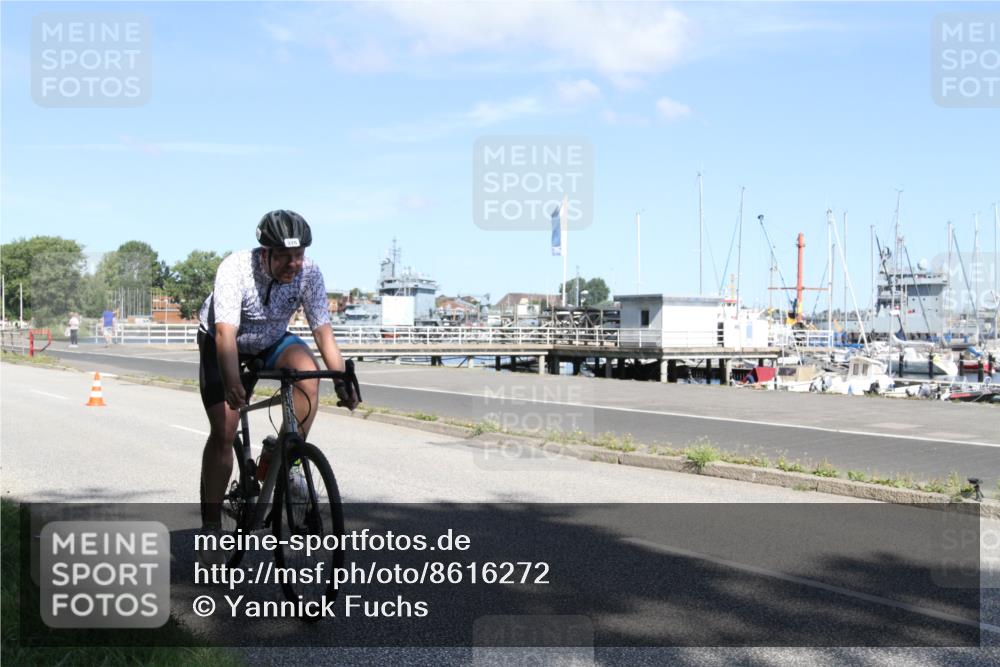 17.08.2025 - KN Förde Triathlon 2025 Yannick Fuchs http://msf.ph/oto/8616272 17.08.2025 11:34:30 Radfahren 375 meine-sportfotos.de