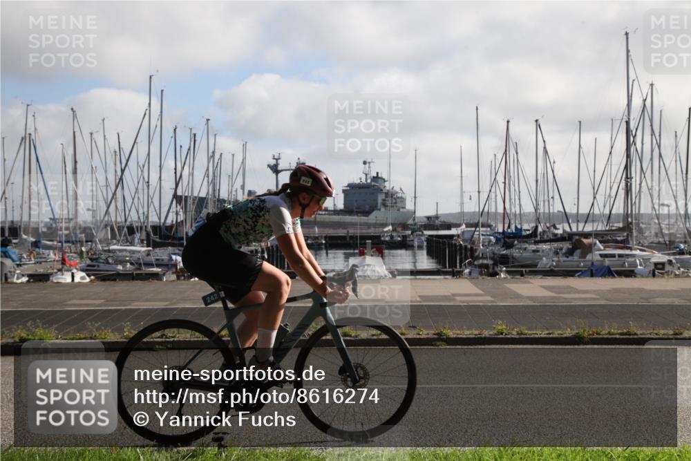 17.08.2025 - KN Förde Triathlon 2025 Yannick Fuchs http://msf.ph/oto/8616274 17.08.2025 09:32:39 Radfahren 130, 138, 162, 242, 243 meine-sportfotos.de