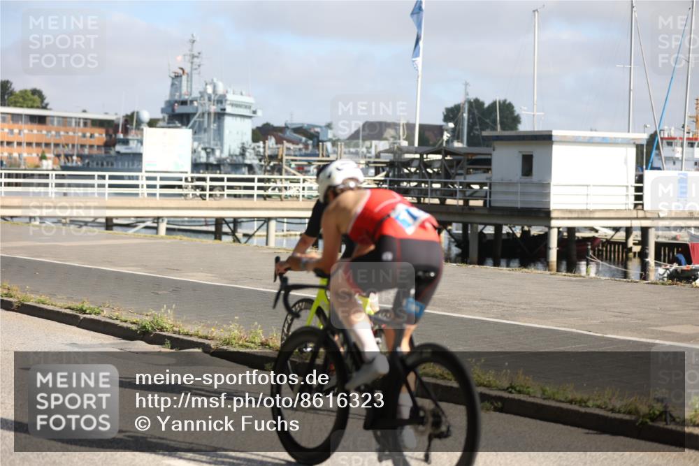 17.08.2025 - KN Förde Triathlon 2025 Yannick Fuchs http://msf.ph/oto/8616323 17.08.2025 09:35:14 Radfahren 101, 164, 194, 101, 144 meine-sportfotos.de