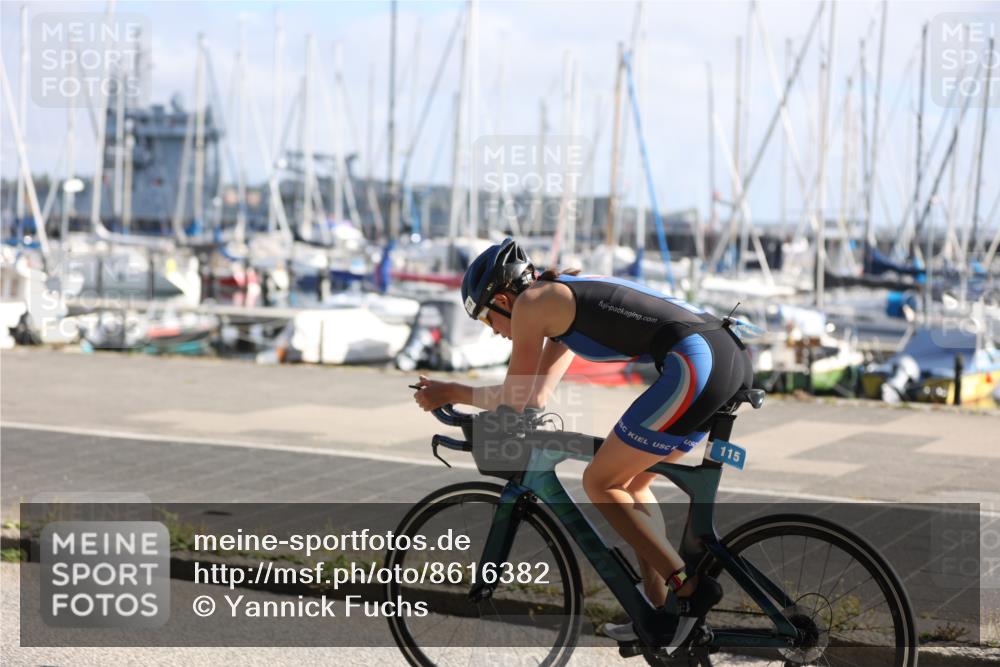 17.08.2025 - KN Förde Triathlon 2025 Yannick Fuchs http://msf.ph/oto/8616382 17.08.2025 09:35:32 Radfahren 115, 150, 248, 251, 115, 118 meine-sportfotos.de