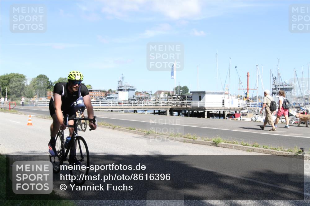 17.08.2025 - KN Förde Triathlon 2025 Yannick Fuchs http://msf.ph/oto/8616396 17.08.2025 11:35:30 Radfahren 323, 356, 374, 601 meine-sportfotos.de