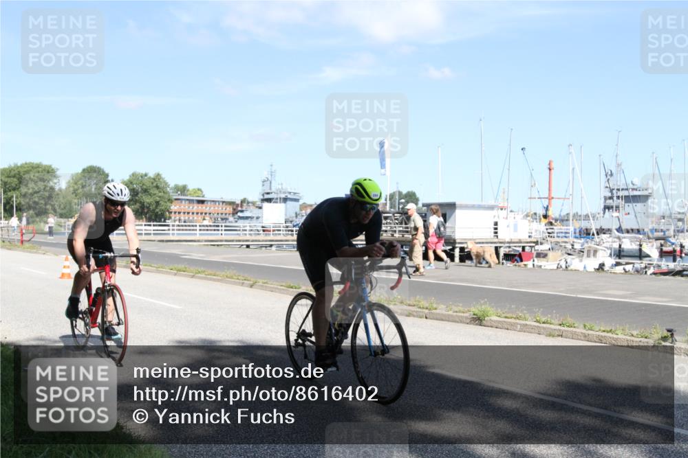 17.08.2025 - KN Förde Triathlon 2025 Yannick Fuchs http://msf.ph/oto/8616402 17.08.2025 11:35:34 Radfahren 288, 323, 356, 370, 614, 629 meine-sportfotos.de