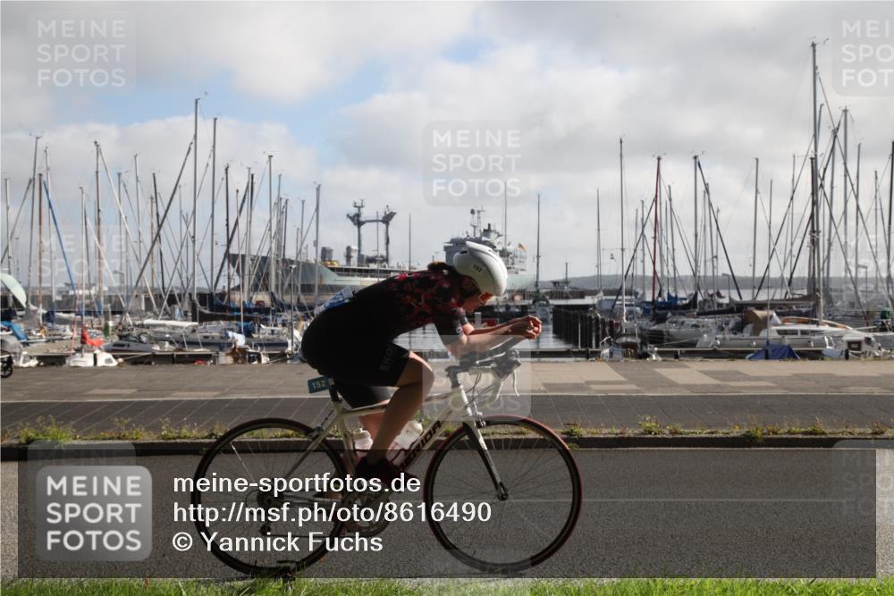 17.08.2025 - KN Förde Triathlon 2025 Yannick Fuchs http://msf.ph/oto/8616490 17.08.2025 09:34:37 Radfahren 105, 138, 152, 243, 252, 253 meine-sportfotos.de