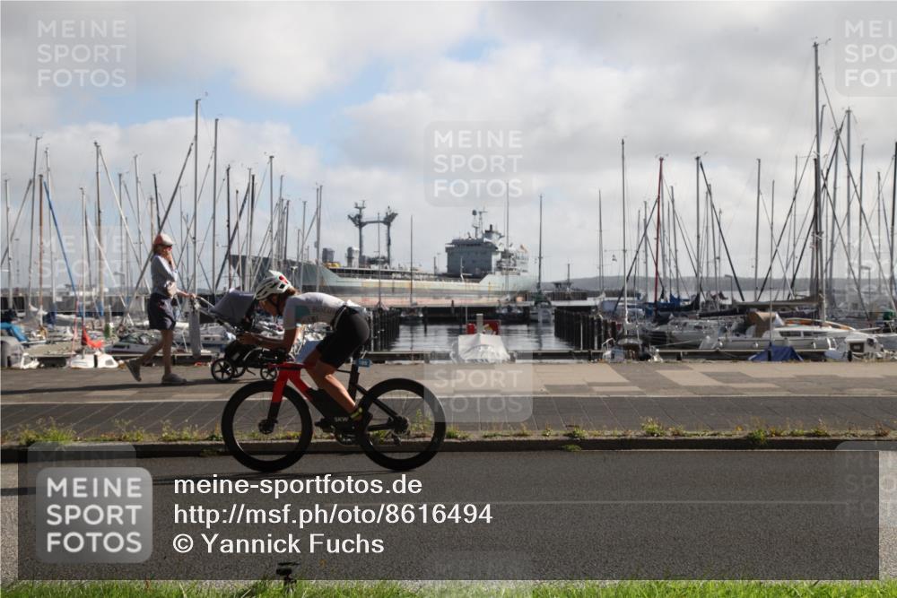 17.08.2025 - KN Förde Triathlon 2025 Yannick Fuchs http://msf.ph/oto/8616494 17.08.2025 09:34:40 Radfahren 105, 152, 243, 252, 253 meine-sportfotos.de