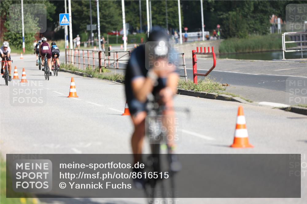 17.08.2025 - KN Förde Triathlon 2025 Yannick Fuchs http://msf.ph/oto/8616515 17.08.2025 09:36:03 Radfahren 105, 139, 253, 116, 159, 168 meine-sportfotos.de