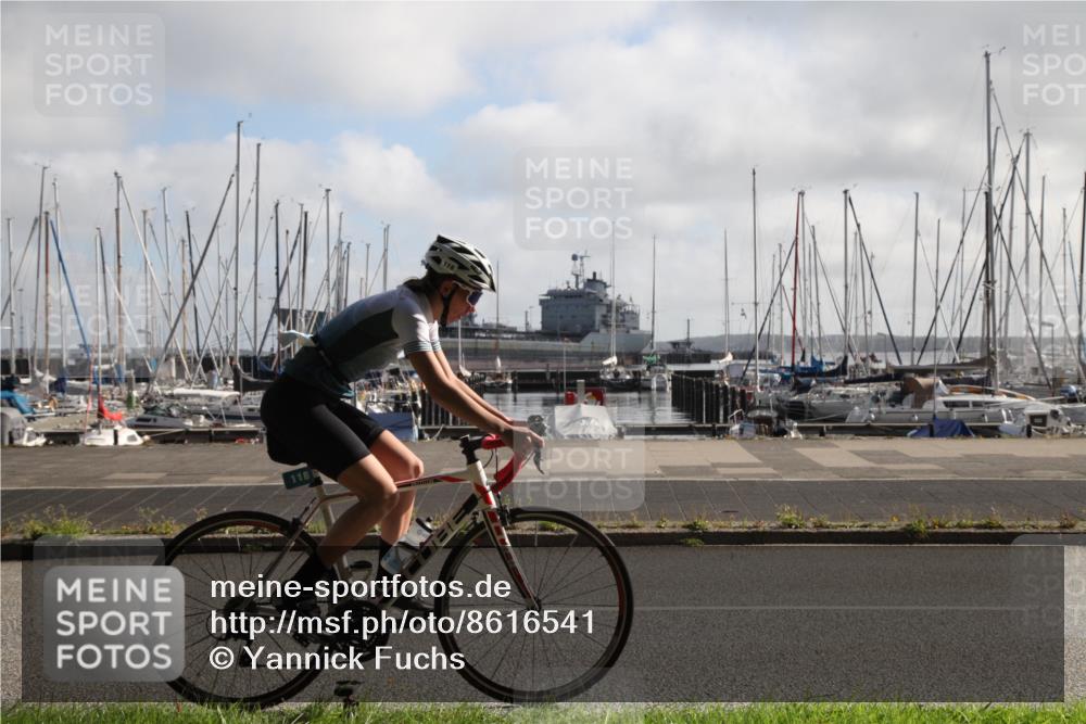 17.08.2025 - KN Förde Triathlon 2025 Yannick Fuchs http://msf.ph/oto/8616541 17.08.2025 09:35:26 Radfahren 115, 118, 164, 194 meine-sportfotos.de
