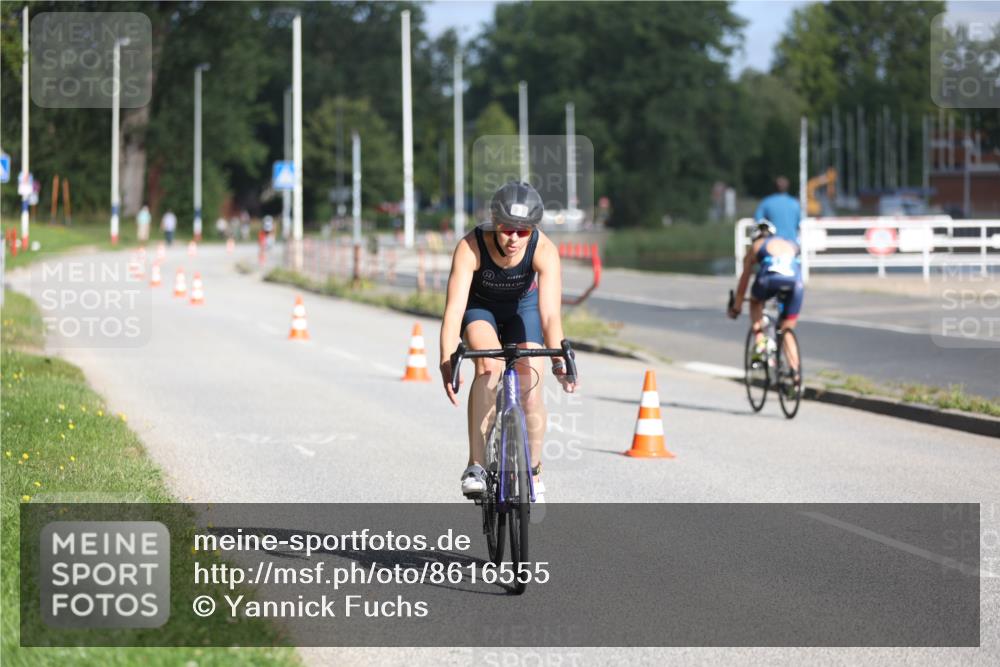 17.08.2025 - KN Förde Triathlon 2025 Yannick Fuchs http://msf.ph/oto/8616555 17.08.2025 09:36:20 Radfahren 177, 252, 121 meine-sportfotos.de