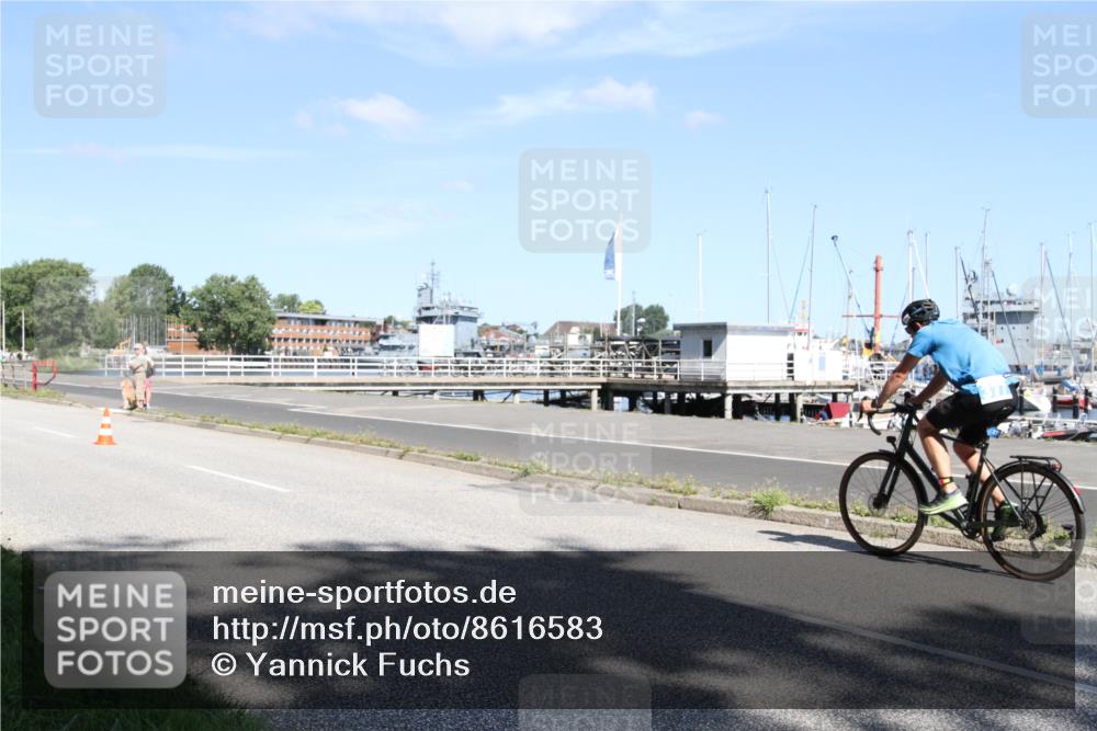 17.08.2025 - KN Förde Triathlon 2025 Yannick Fuchs http://msf.ph/oto/8616583 17.08.2025 11:37:28 Radfahren 332, 373, 377, 380, 609, 614, 615 meine-sportfotos.de