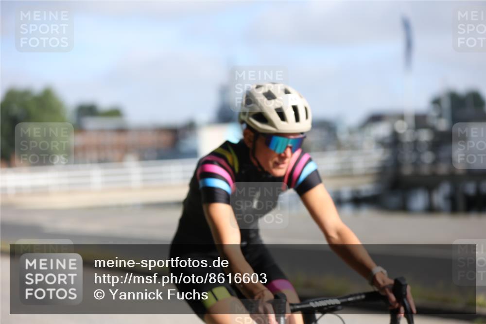 17.08.2025 - KN Förde Triathlon 2025 Yannick Fuchs http://msf.ph/oto/8616603 17.08.2025 09:36:39 Radfahren 101, 141, 166 meine-sportfotos.de
