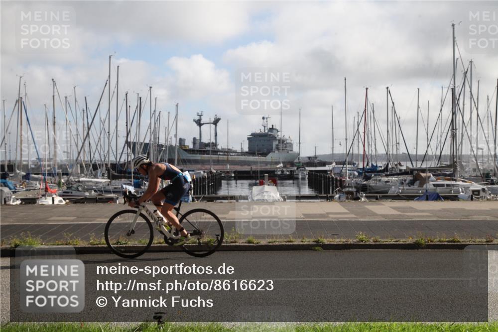 17.08.2025 - KN Förde Triathlon 2025 Yannick Fuchs http://msf.ph/oto/8616623 17.08.2025 09:36:17 Radfahren 121, 252 meine-sportfotos.de