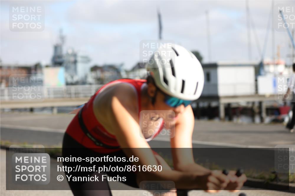 17.08.2025 - KN Förde Triathlon 2025 Yannick Fuchs http://msf.ph/oto/8616630 17.08.2025 09:36:49 Radfahren 101 meine-sportfotos.de