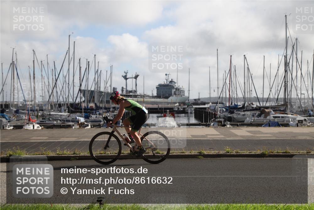 17.08.2025 - KN Förde Triathlon 2025 Yannick Fuchs http://msf.ph/oto/8616632 17.08.2025 09:36:29 Radfahren 177 meine-sportfotos.de