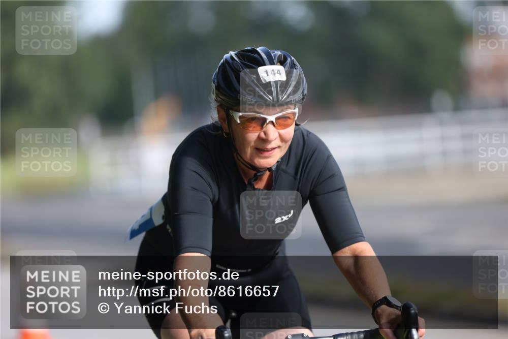 17.08.2025 - KN Förde Triathlon 2025 Yannick Fuchs http://msf.ph/oto/8616657 17.08.2025 09:37:00 Radfahren 137, 144, 173, 185, 187, 204 meine-sportfotos.de
