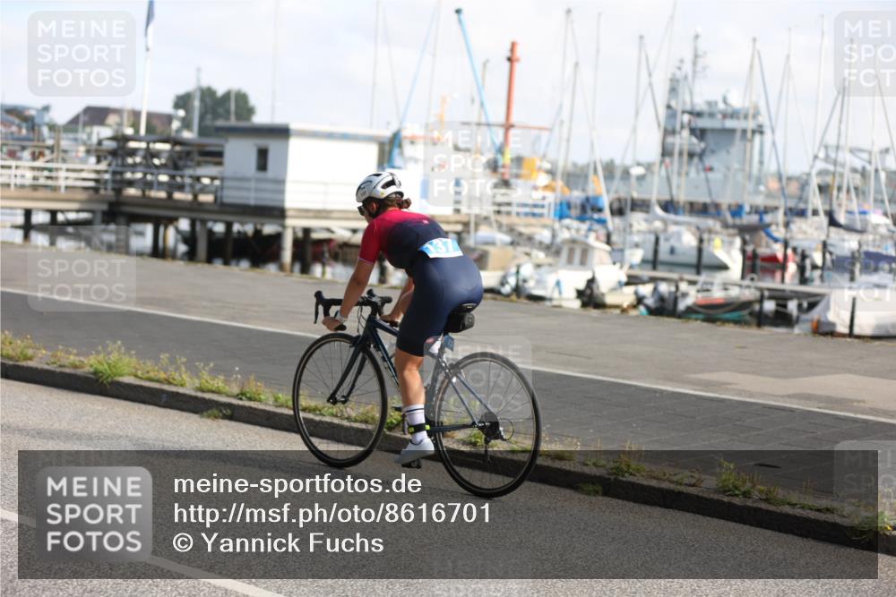 17.08.2025 - KN Förde Triathlon 2025 Yannick Fuchs http://msf.ph/oto/8616701 17.08.2025 09:37:09 Radfahren 115, 137, 164, 185, 137, 173, 185, 187, 204 meine-sportfotos.de