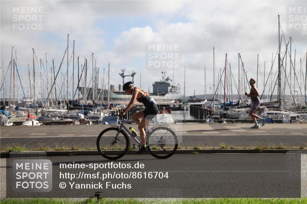 17.08.2025 - KN Förde Triathlon 2025 Yannick Fuchs http://msf.ph/oto/8616704 17.08.2025 09:37:41 Radfahren 106, 140, 158, 180, 189, 248, 251 meine-sportfotos.de