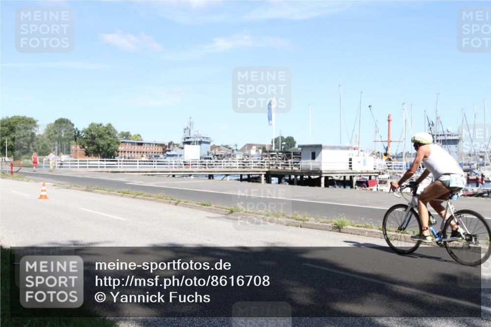 17.08.2025 - KN Förde Triathlon 2025 Yannick Fuchs http://msf.ph/oto/8616708 17.08.2025 11:39:06 Radfahren 346, 620 meine-sportfotos.de