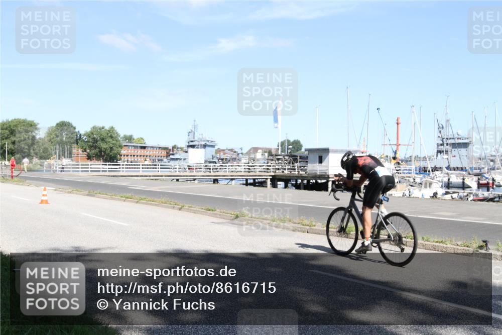 17.08.2025 - KN Förde Triathlon 2025 Yannick Fuchs http://msf.ph/oto/8616715 17.08.2025 11:39:15 Radfahren 358, 620 meine-sportfotos.de