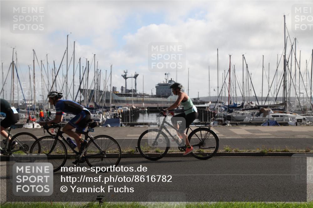 17.08.2025 - KN Förde Triathlon 2025 Yannick Fuchs http://msf.ph/oto/8616782 17.08.2025 09:38:34 Radfahren 108, 110, 131, 199 meine-sportfotos.de