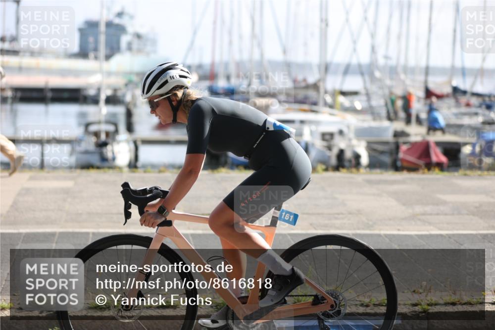 17.08.2025 - KN Förde Triathlon 2025 Yannick Fuchs http://msf.ph/oto/8616818 17.08.2025 09:37:47 Radfahren 121, 149, 159, 161, 181, 228, 140, 158, 248 meine-sportfotos.de