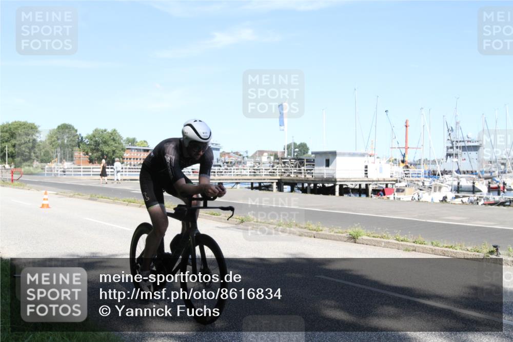 17.08.2025 - KN Förde Triathlon 2025 Yannick Fuchs http://msf.ph/oto/8616834 17.08.2025 11:41:38 Radfahren 603, 611 meine-sportfotos.de