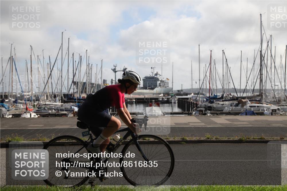 17.08.2025 - KN Förde Triathlon 2025 Yannick Fuchs http://msf.ph/oto/8616835 17.08.2025 09:39:01 Radfahren 137, 156, 172, 240, 241 meine-sportfotos.de