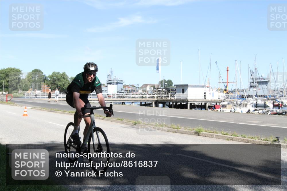 17.08.2025 - KN Förde Triathlon 2025 Yannick Fuchs http://msf.ph/oto/8616837 17.08.2025 11:41:41 Radfahren 603, 611 meine-sportfotos.de