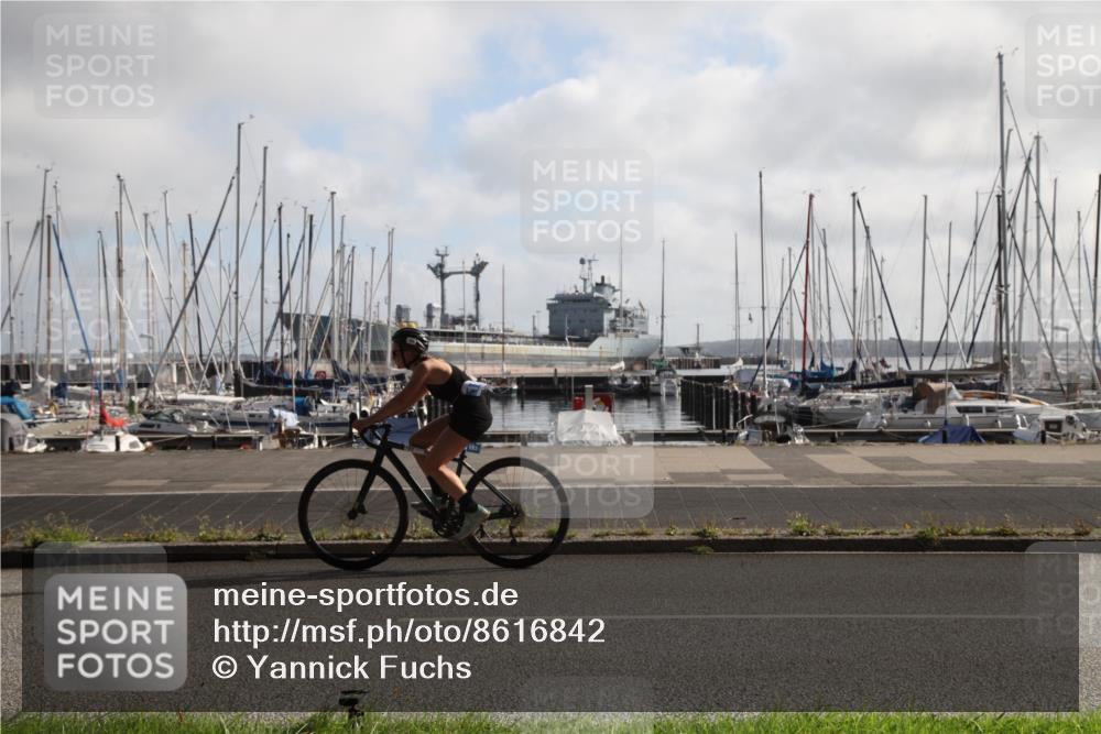 17.08.2025 - KN Förde Triathlon 2025 Yannick Fuchs http://msf.ph/oto/8616842 17.08.2025 09:39:10 Radfahren 119, 137, 155, 156, 176, 182 meine-sportfotos.de
