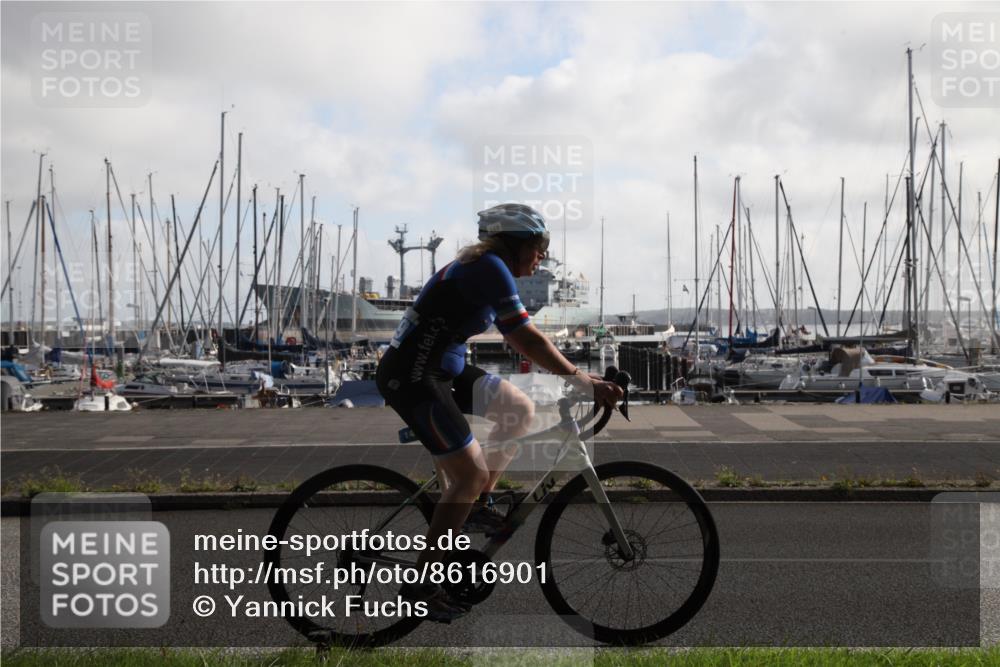 17.08.2025 - KN Förde Triathlon 2025 Yannick Fuchs http://msf.ph/oto/8616901 17.08.2025 09:39:50 Radfahren 103, 149, 181, 192, 220 meine-sportfotos.de