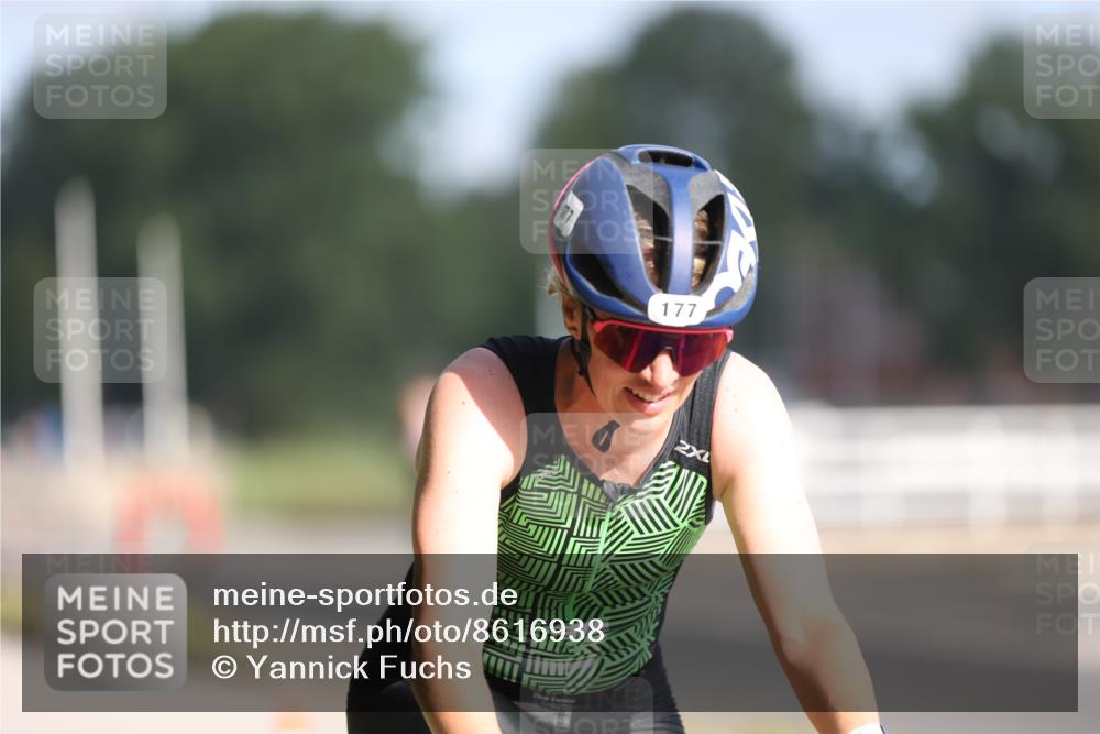 17.08.2025 - KN Förde Triathlon 2025 Yannick Fuchs http://msf.ph/oto/8616938 17.08.2025 09:38:18 Radfahren 169, 177, 254, 103 meine-sportfotos.de