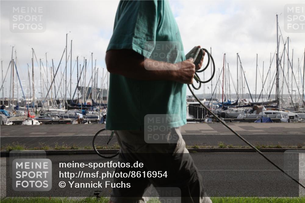 17.08.2025 - KN Förde Triathlon 2025 Yannick Fuchs http://msf.ph/oto/8616954 17.08.2025 09:40:06 Radfahren 160, 186 meine-sportfotos.de