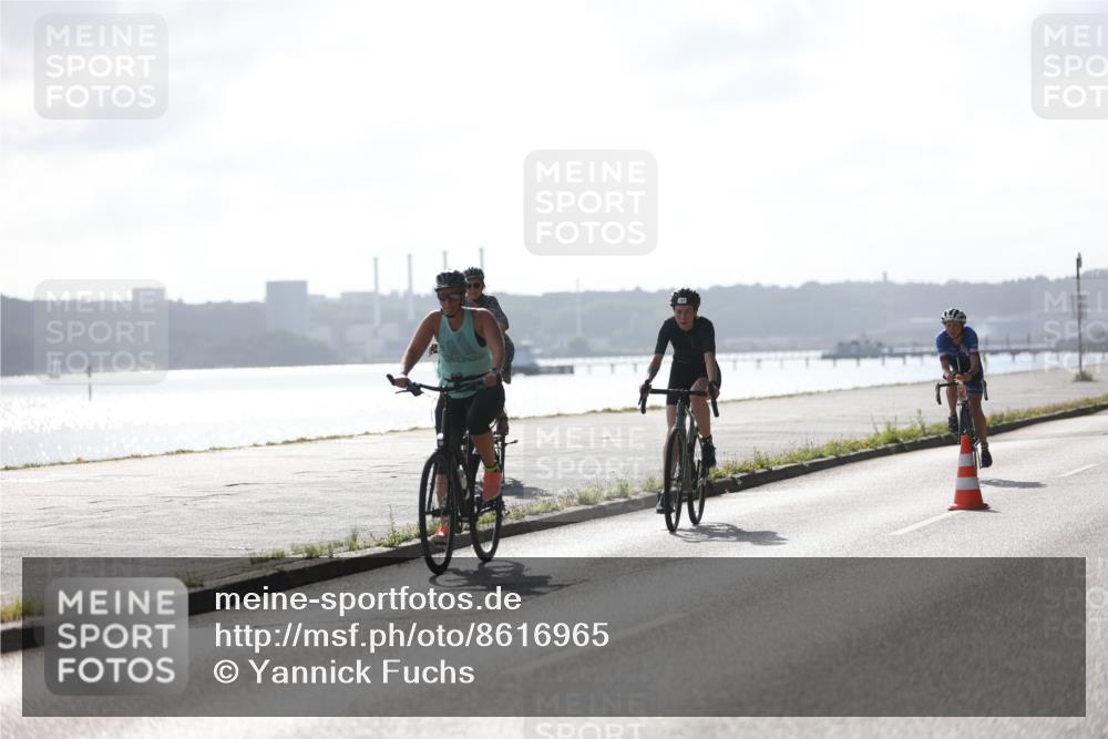 17.08.2025 - KN Förde Triathlon 2025 Yannick Fuchs http://msf.ph/oto/8616965 17.08.2025 09:38:30 Radfahren 108, 110, 114, 131, 141, 199 meine-sportfotos.de
