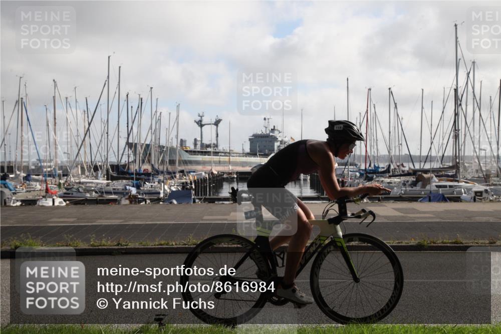 17.08.2025 - KN Förde Triathlon 2025 Yannick Fuchs http://msf.ph/oto/8616984 17.08.2025 09:40:22 Radfahren 108, 110, 114, 125, 169, 202 meine-sportfotos.de
