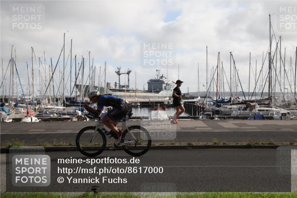 17.08.2025 - KN Förde Triathlon 2025 Yannick Fuchs http://msf.ph/oto/8617000 17.08.2025 09:40:30 Radfahren 104, 107, 110, 114, 163, 179 meine-sportfotos.de