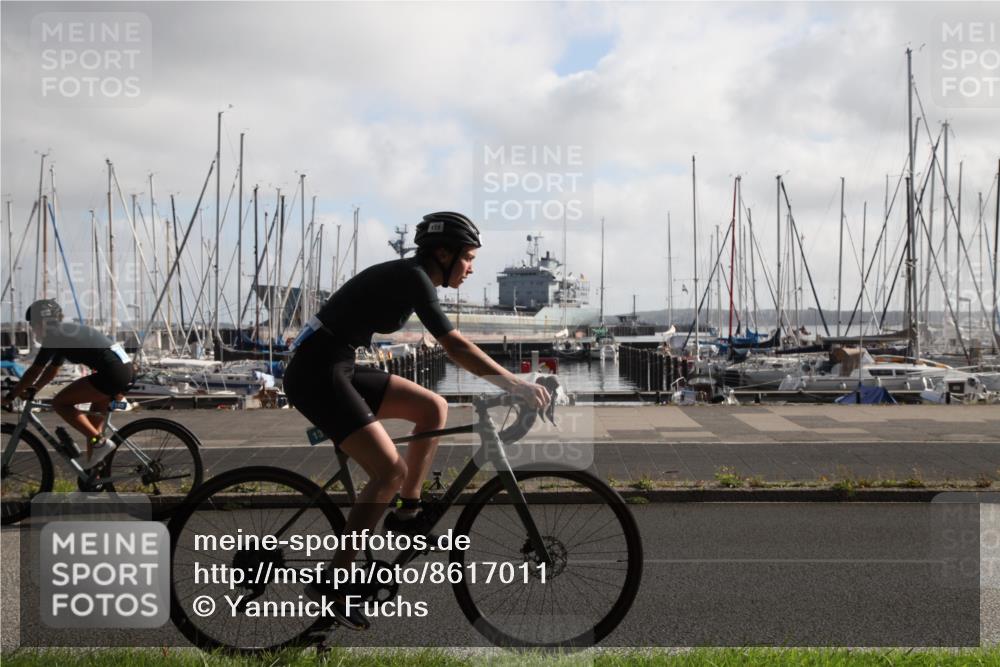 17.08.2025 - KN Förde Triathlon 2025 Yannick Fuchs http://msf.ph/oto/8617011 17.08.2025 09:40:35 Radfahren 104, 107, 131, 163, 179, 184, 241 meine-sportfotos.de