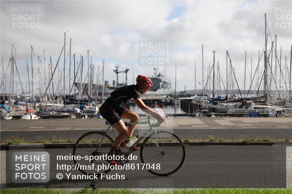 17.08.2025 - KN Förde Triathlon 2025 Yannick Fuchs http://msf.ph/oto/8617048 17.08.2025 09:40:57 Radfahren 119, 172 meine-sportfotos.de