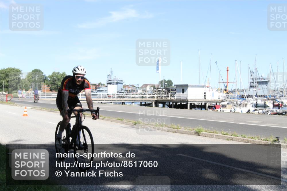 17.08.2025 - KN Förde Triathlon 2025 Yannick Fuchs http://msf.ph/oto/8617060 17.08.2025 11:44:50 Radfahren 293, 375 meine-sportfotos.de